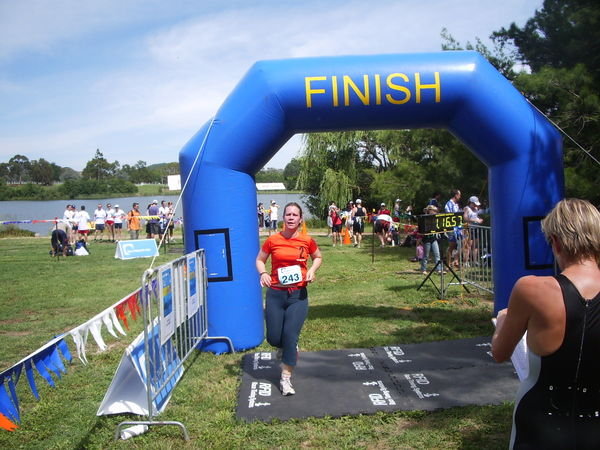 Crossing the finishing line