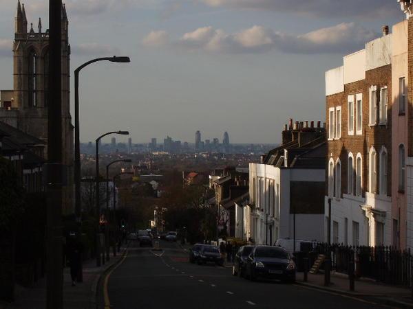 View of London from Gipsy Hill