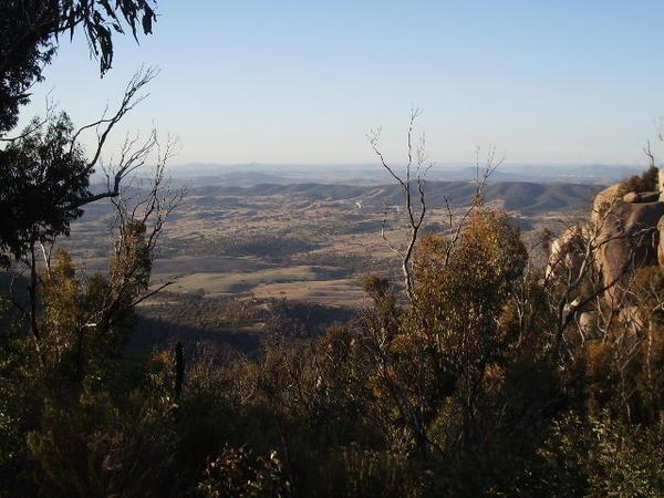View towards Canberra