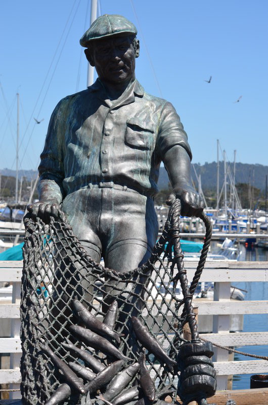 Fisherman's Memorial at the Wharf