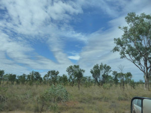 Strange Cloud Formation near Napier Ranges