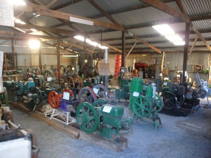 021 All these stationary engines are restored and working
