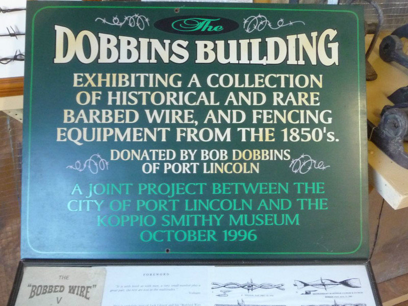 024 Bob Dobbins Barb Wire Collection information