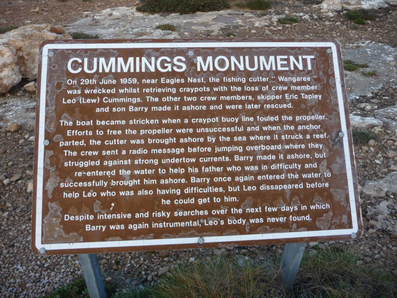 009 Cummings Information Sign