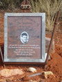 017 Latest headstone at Kookynie cemetery
