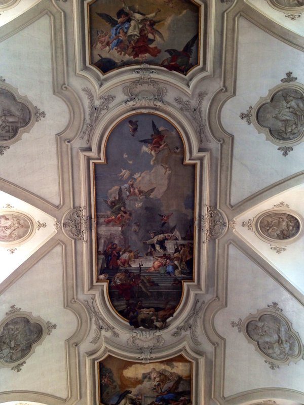 Ceiling in Santa Maria del Rosario