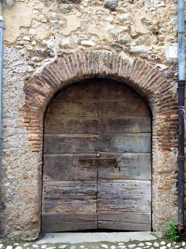 Old door in the village