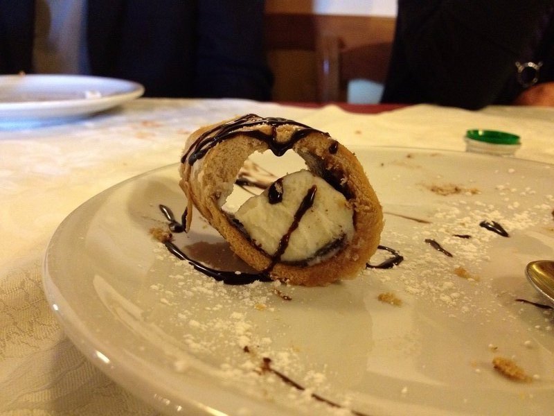 What your artery looks like after eating this cannoli 