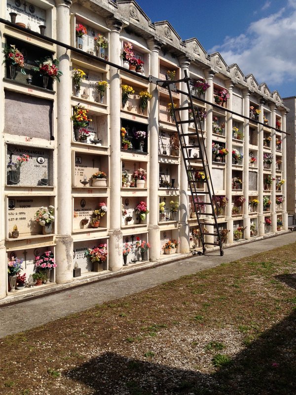 Cemetery apartments in Casperia