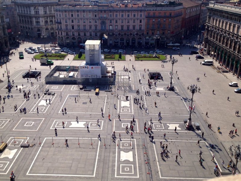 Piazza from the roof