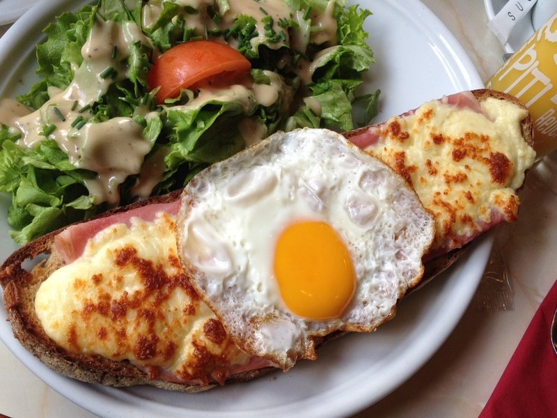 Croque Madame for breakfast