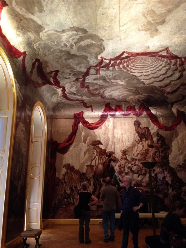 Detail ballroom of the wendel hotel -Musée Carnavalet