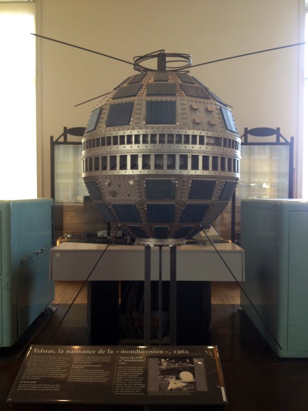 Obviously a death star.  A model of the  first satelite? Oh.