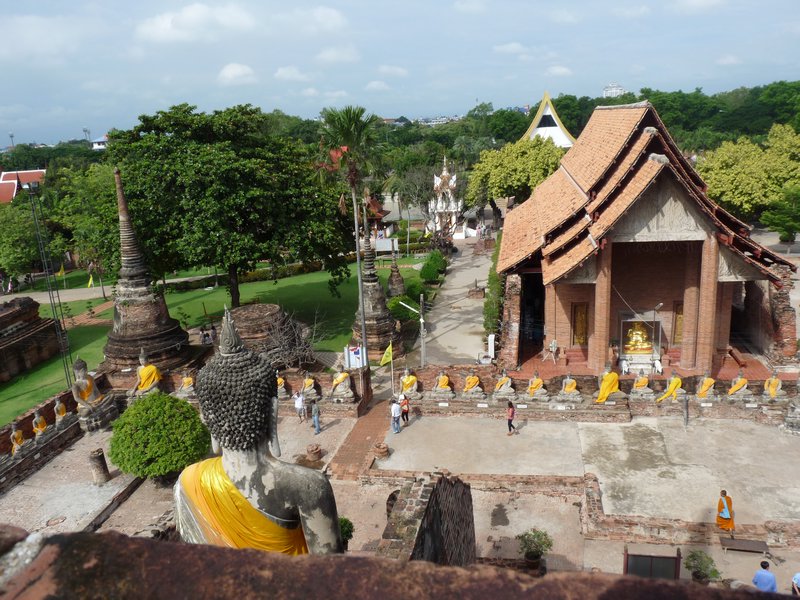 The view from a temple 