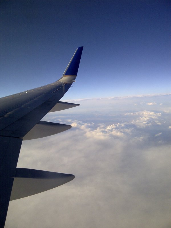 Airplane view of clouds 1