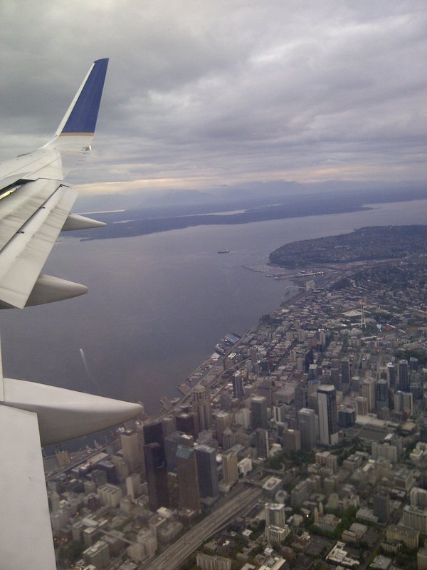 Above Seattle