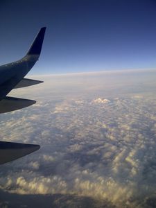 Airplane view of clouds 2