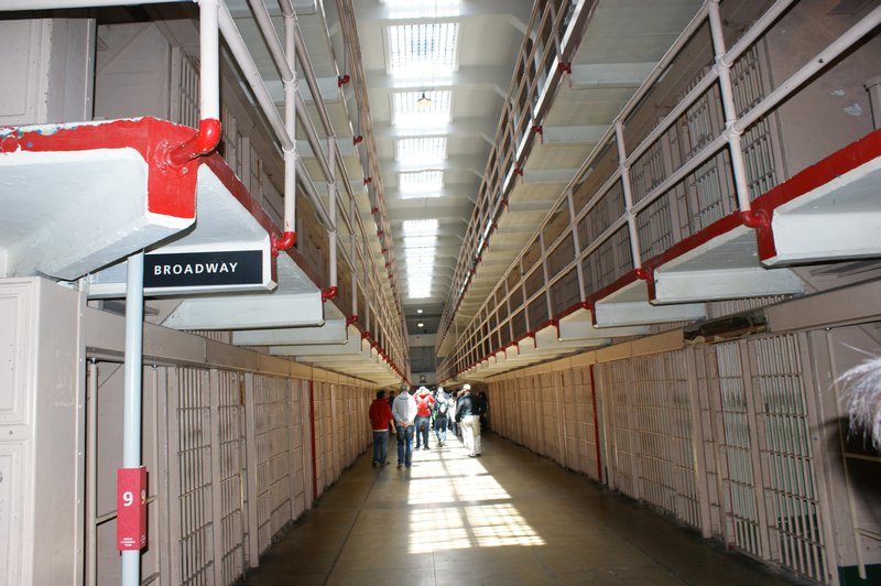 Cell Corridor at Alcatraz