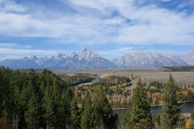 The Snake River in the Tetons