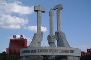 Monument ot the Korean Workers Party