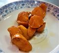 Caramel Coated Sweet Potato 
