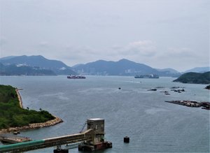 Hong Kong Island in the Distance