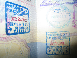 Twinny Passport Stamps