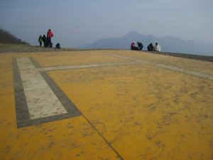 Helipad At The Top Of The Mountain