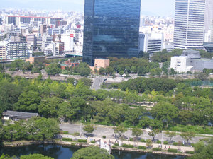 View from Osaka Castle