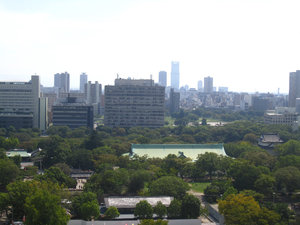 View from Osaka Castle