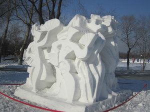 Snow Sculpture Art Fair