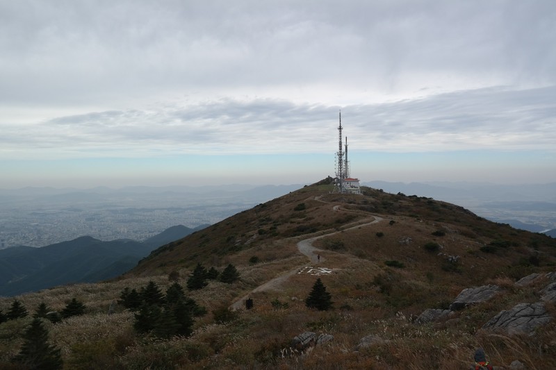 View From Jungbong Peak