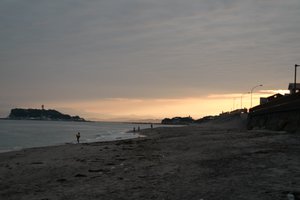 Sunset at Inamuragasaki