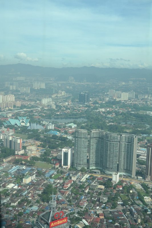 View from the Petronas Towers