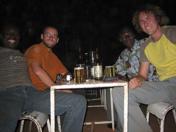 Biertje in Ouaga