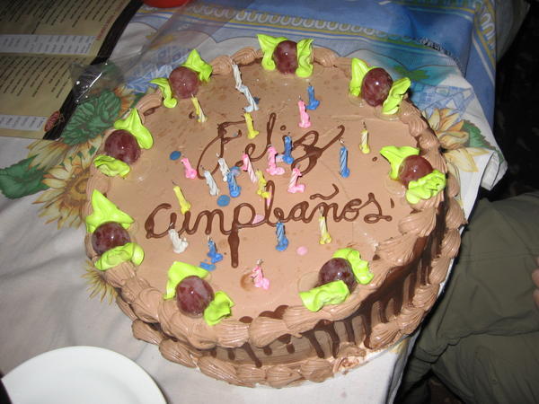 my birthday cake