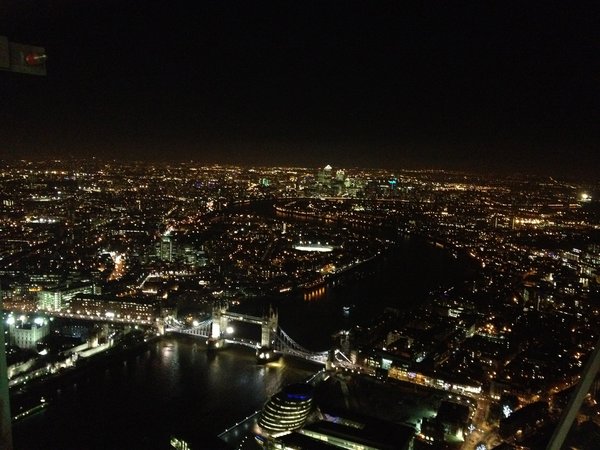 Tower Bridge from The Shard