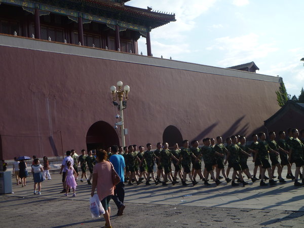 Army cadet training - Forbidden City