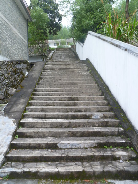 Never will a set of stone stairs look the same again