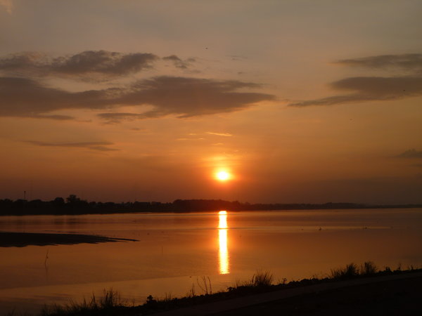 Vientiane sunset