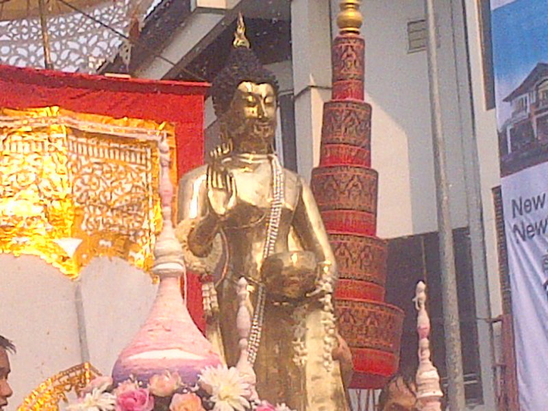 Buddha procession