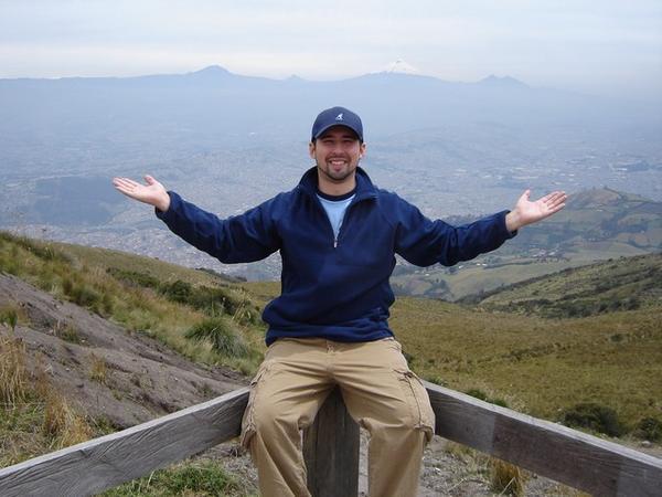 from the top of quito