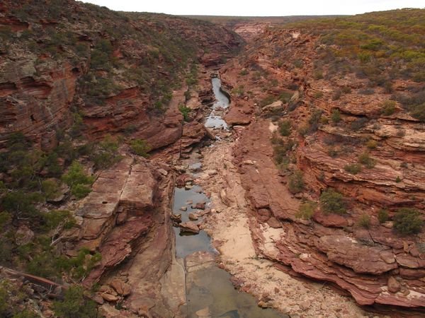 Gorge formed by the Murchison