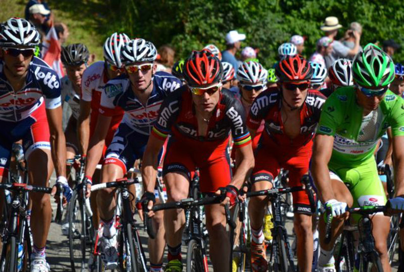 Cadel in the pack