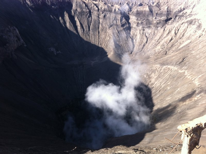 Mt Bromo Crater