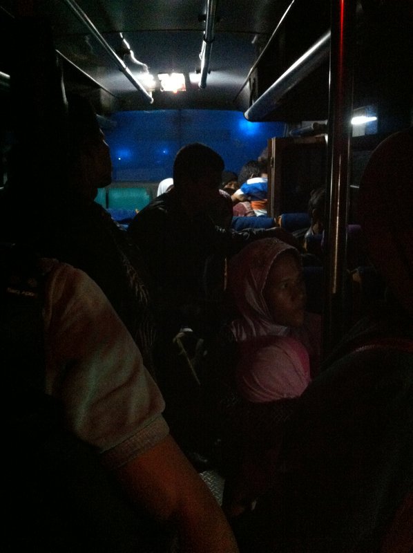 Bus from Banjar to Pangandaran