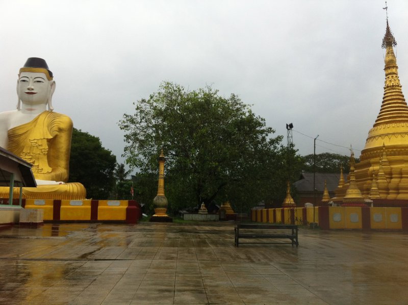 Unknown Buddha and Pagoda