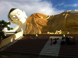 Outdoor Giant Reclining Buddha