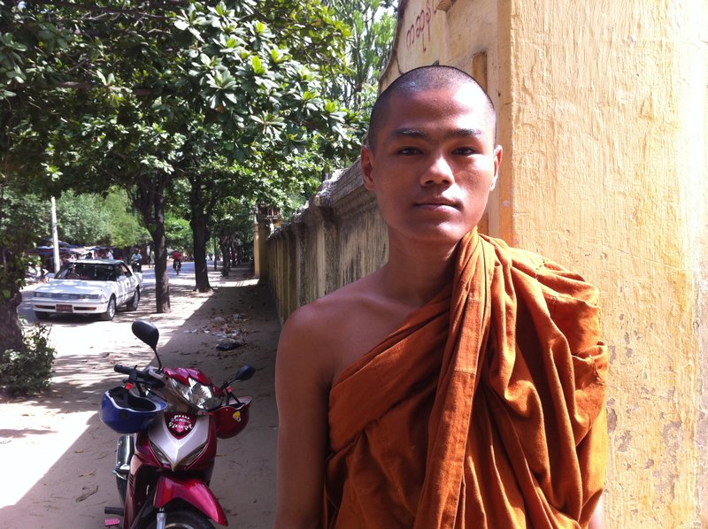 Serious Monk