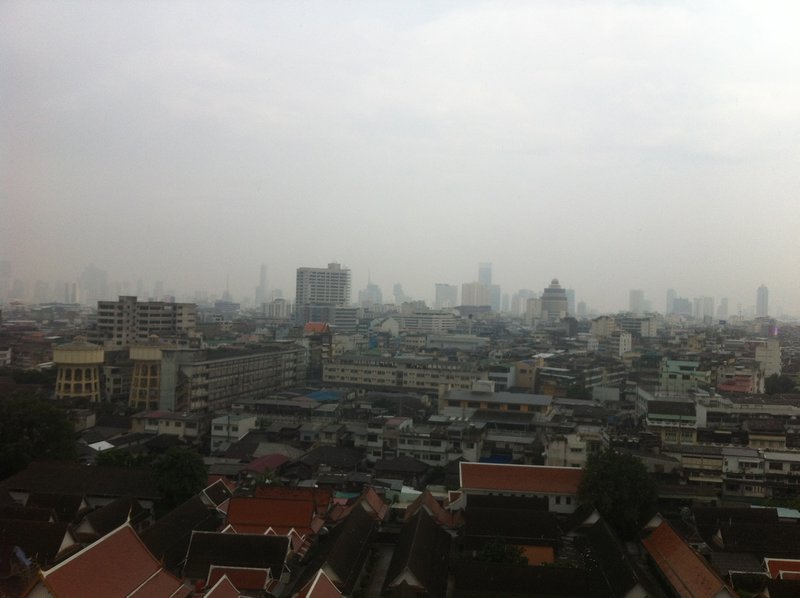 View of the City from Wat Saket